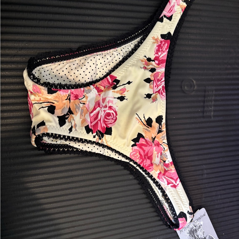 Floral Bikini Bottoms - Small